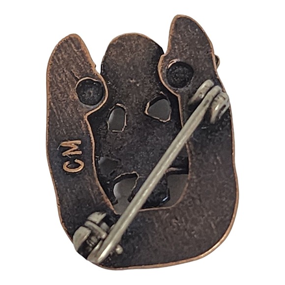 Vintage U.S. Army Bronze 15 Year Service Pin National Guard Eagle Lapel Pin - Picture 4 of 4